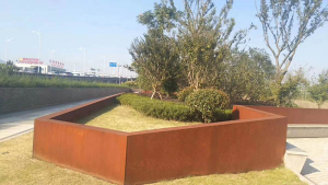 柯桥耐候钢挡土墙